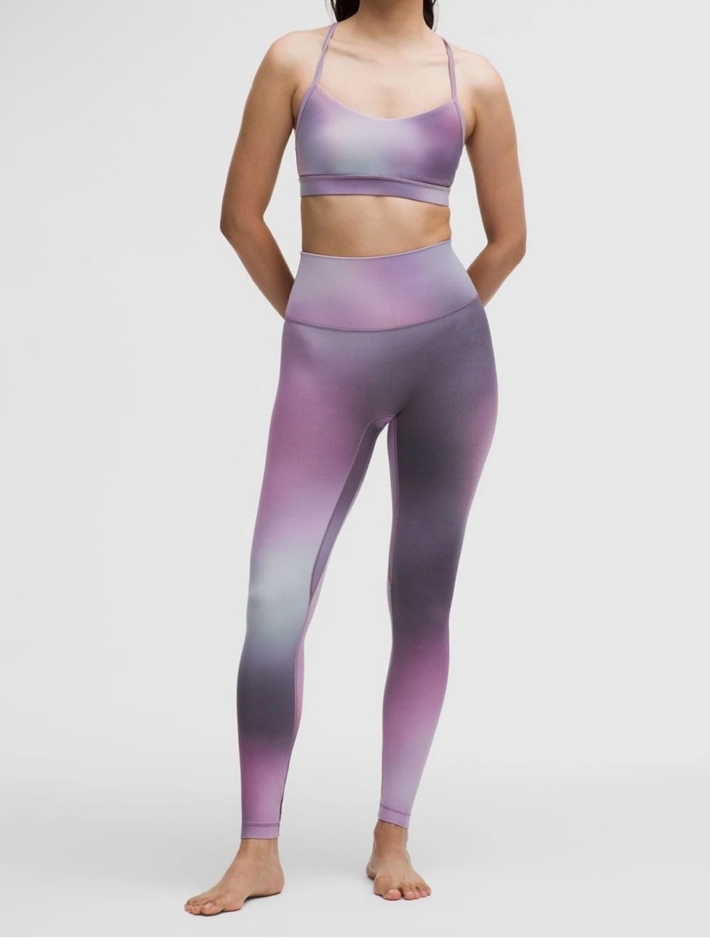 NWT- Lululemon - Align No Line High-Rise Pants - Size 10 - Aurora Haze Purple